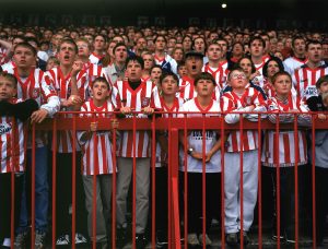 Sunderland fans looking up